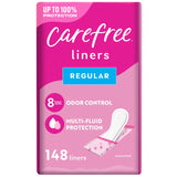 Package of 148 Wrapped Regular Carefree Liners